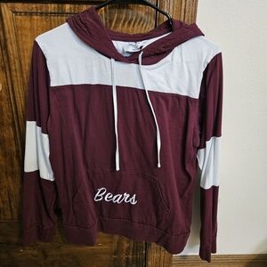 Missouri State University Bears Maroon and White Hoodie
